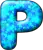 Letter p